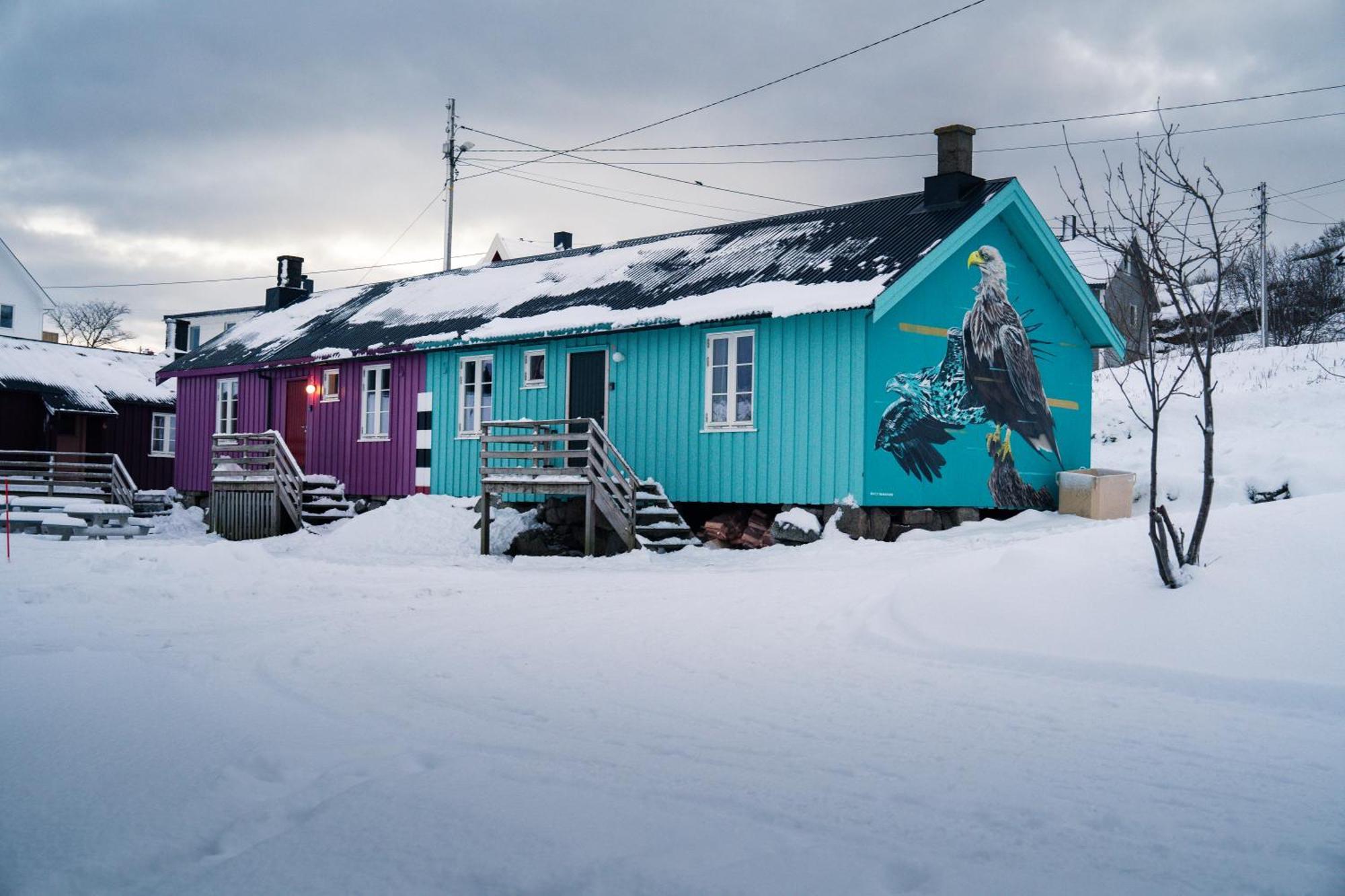 Kraemmervika Rorbuer - Rustic Cabins In Lofoten Ballstad Ngoại thất bức ảnh