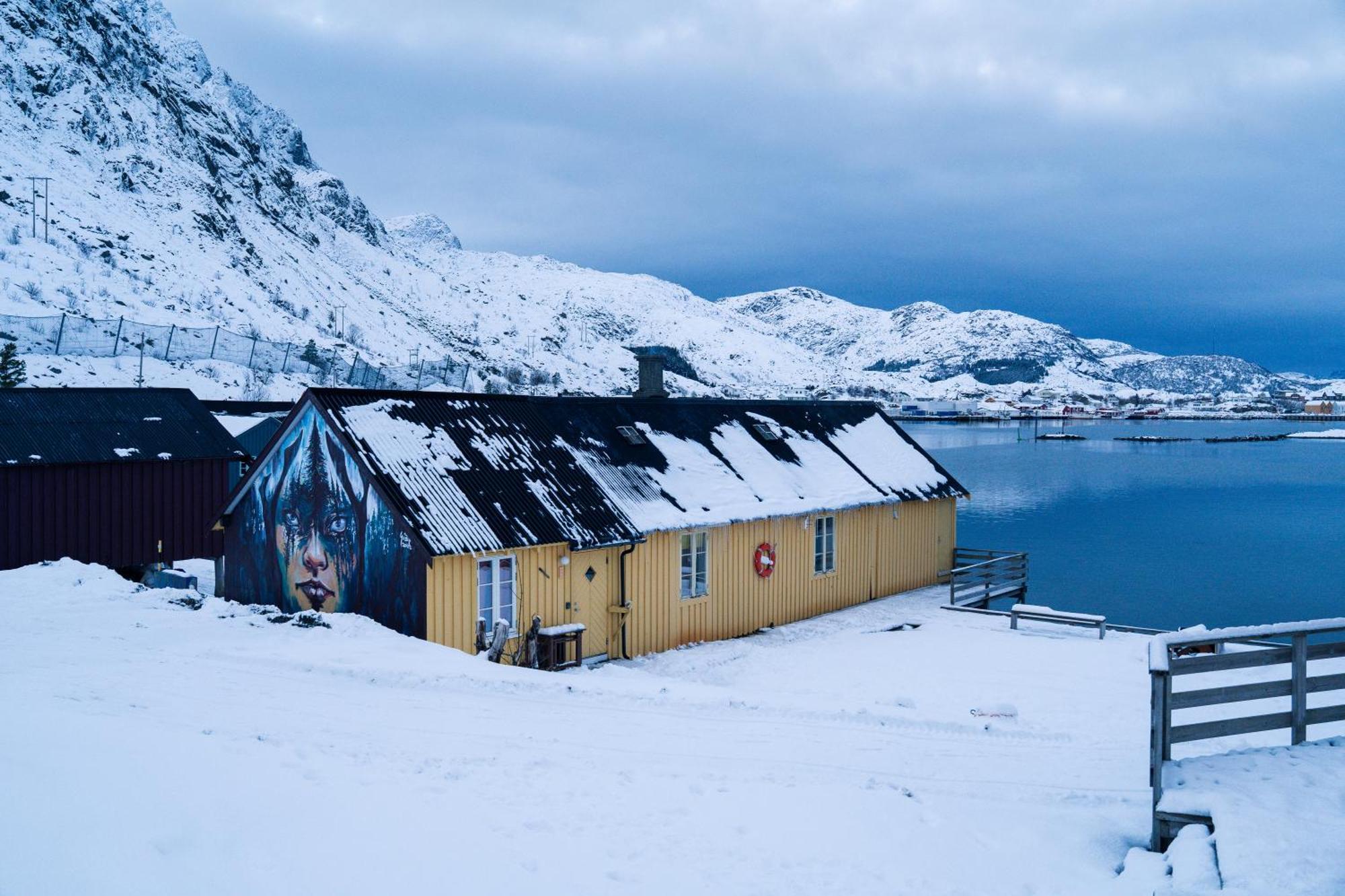 Kraemmervika Rorbuer - Rustic Cabins In Lofoten Ballstad Ngoại thất bức ảnh