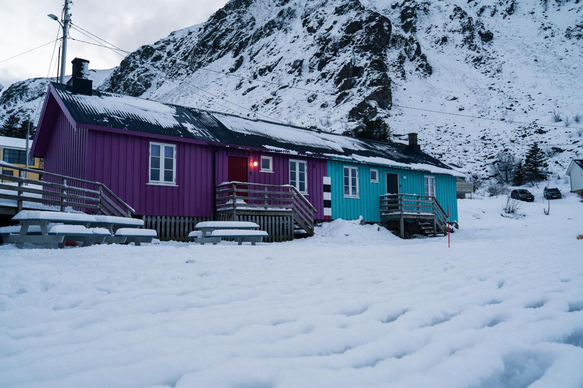 Kraemmervika Rorbuer - Rustic Cabins In Lofoten Ballstad Ngoại thất bức ảnh
