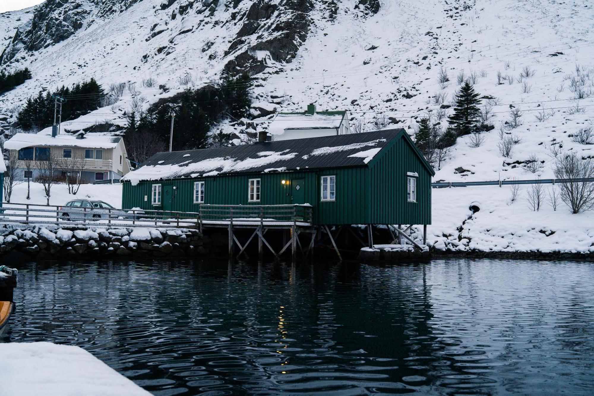 Kraemmervika Rorbuer - Rustic Cabins In Lofoten Ballstad Ngoại thất bức ảnh