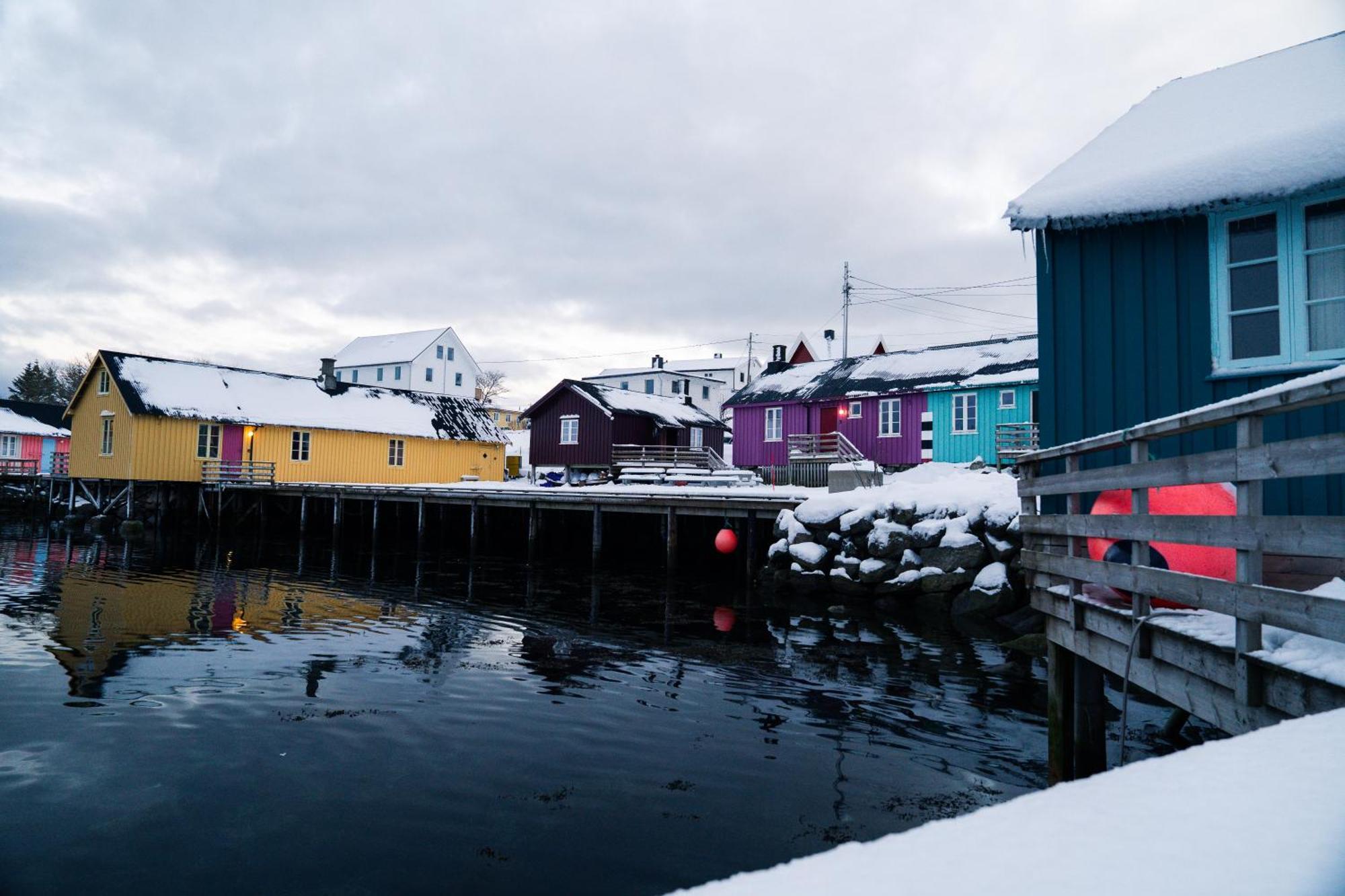 Kraemmervika Rorbuer - Rustic Cabins In Lofoten Ballstad Ngoại thất bức ảnh