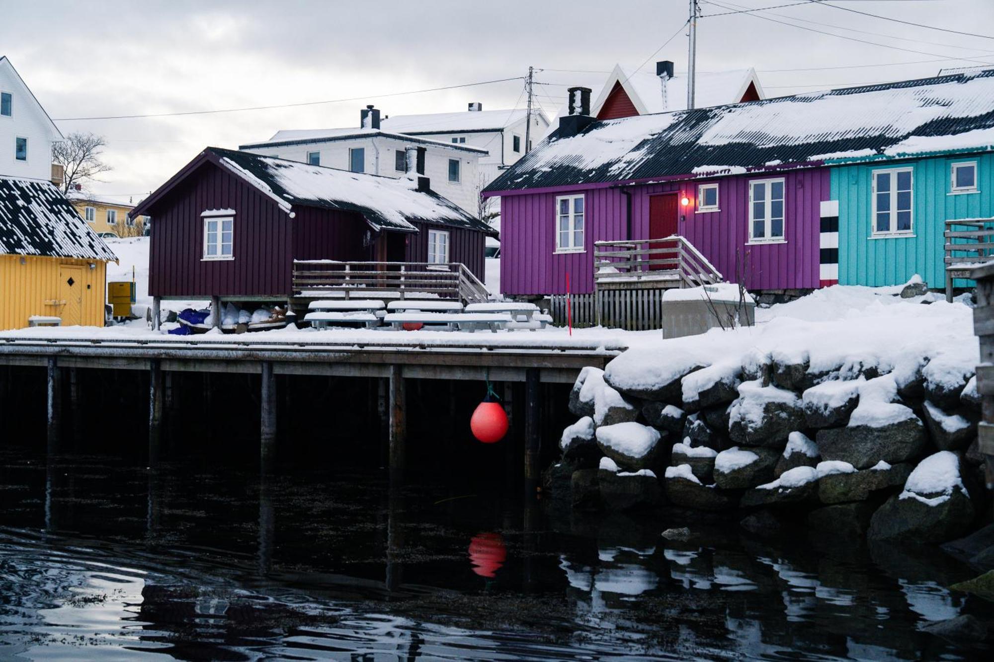 Kraemmervika Rorbuer - Rustic Cabins In Lofoten Ballstad Ngoại thất bức ảnh
