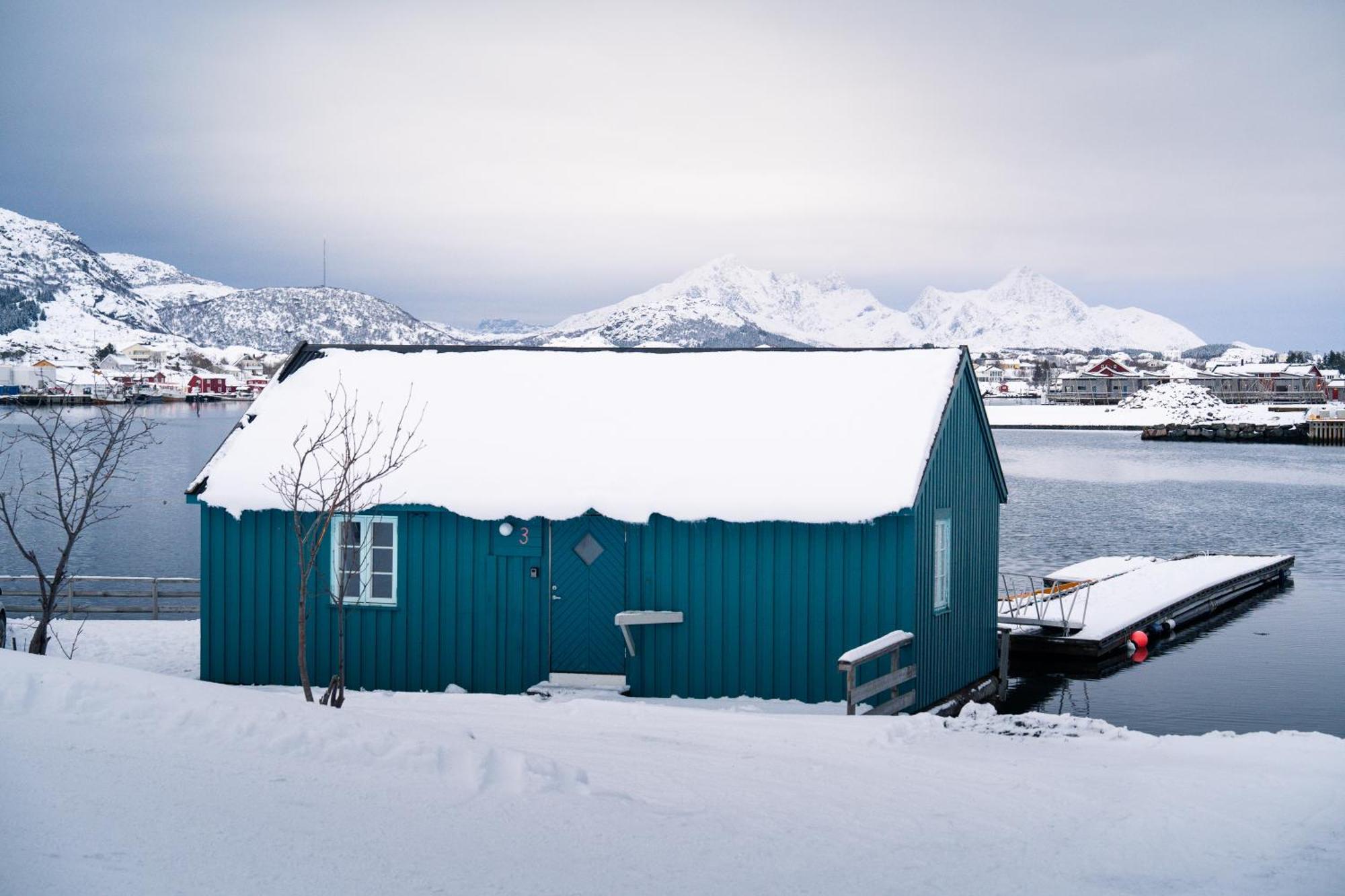 Kraemmervika Rorbuer - Rustic Cabins In Lofoten Ballstad Ngoại thất bức ảnh